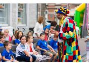 Annonce Animations de rue, spectacle de clown dans les écoles, clown à domicile, mime, statue vivante, faux 
