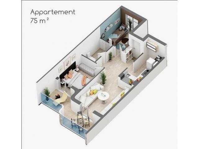 Appart de haut standing
