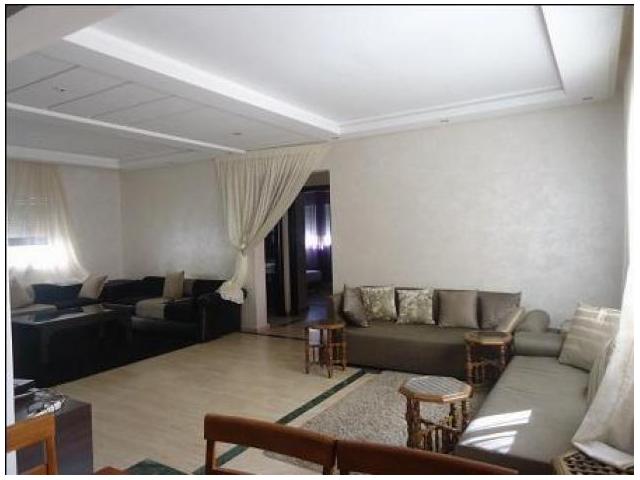 Appart meublé de 93 m2 à Casablanca BOURGOGNE