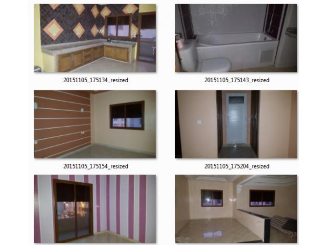 Appartement 129m2 a hay salam 2 façade