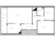 Annonce Appartement 2ch, balcon, cave et garage à vendre à Jambes