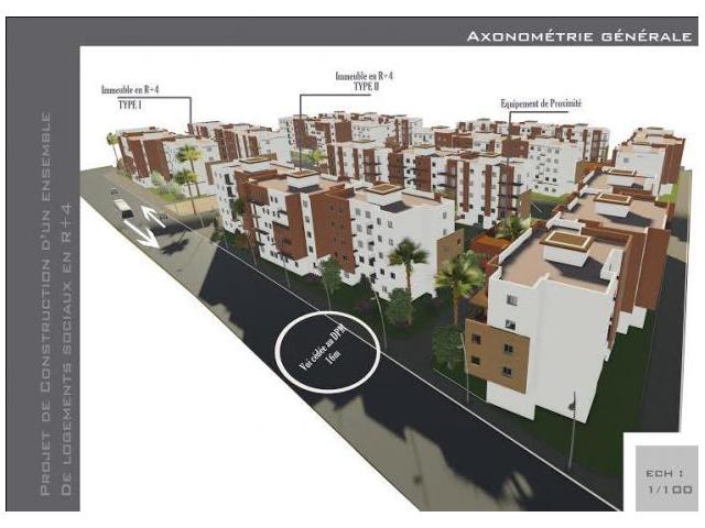 Appartement 70 m2 à BENYAKHLAF