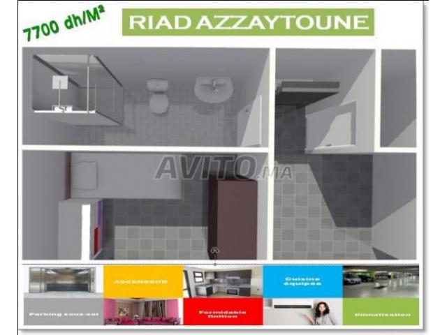 Appartement 81 m2 projet riad azzaytoune ain