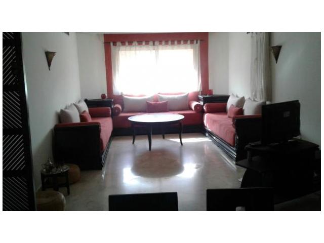 Appartement à louer meublé route de casa