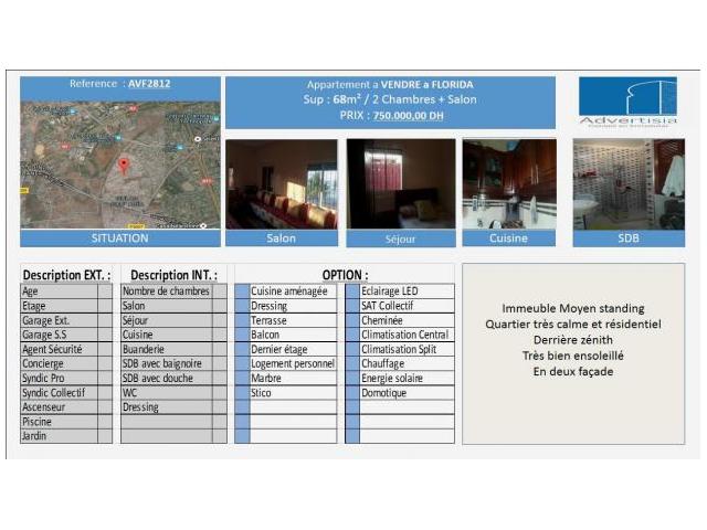 APPARTEMENT A VENDRE A FLORIDA