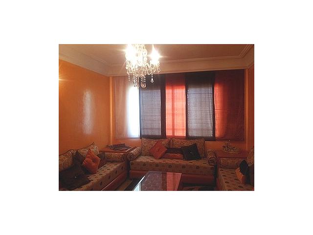 Appartement à vendre de 95m2 à Casablanca au 7 étage dans une résidence avec ascenceur et garage en 