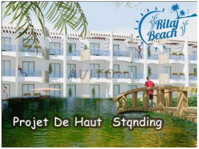 Appartement au bord de la mer à Sidi Rehal