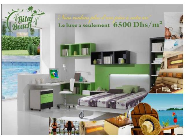 Appartement au bord de la mer à Sidi Rehal