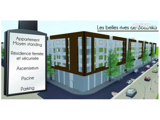 Appartement au résidence fermée avec piscin