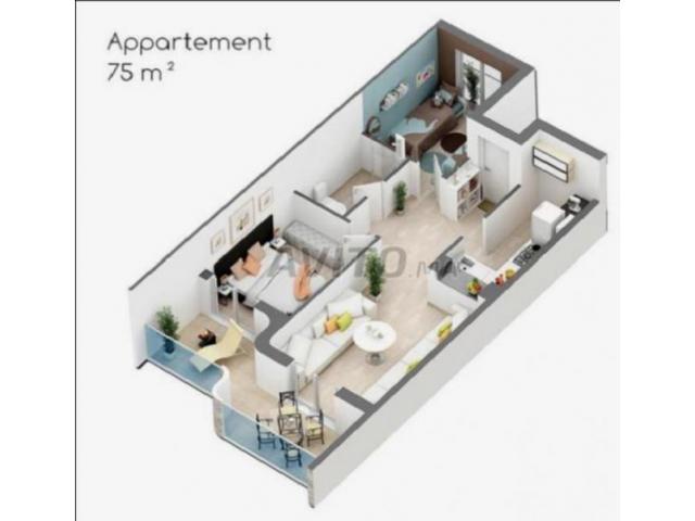 Appartement balnéaire à Sidi Rahhal