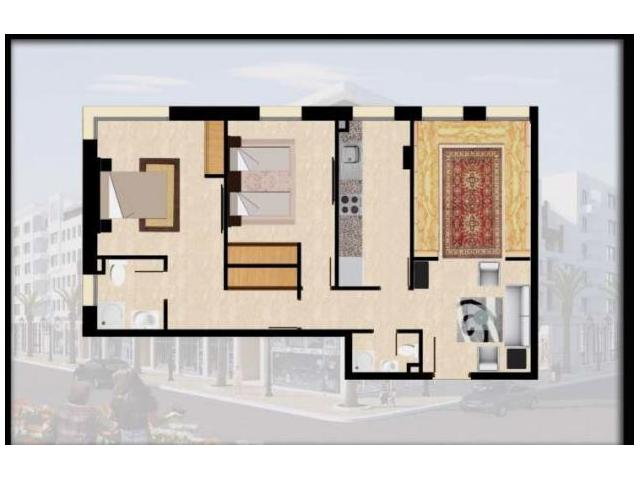 Appartement bonne finition a  Belvédère