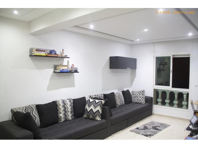 appartement de lux meublé en location à Rabat Diour Jammaa