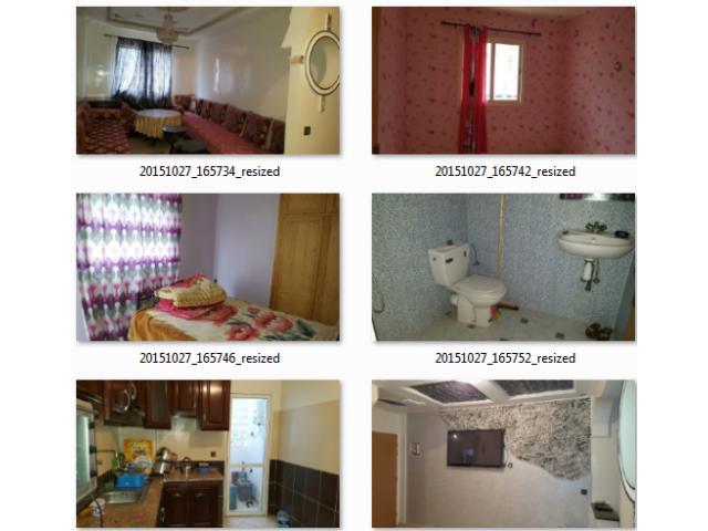 Appartement deux façade 58m2 quartier najd