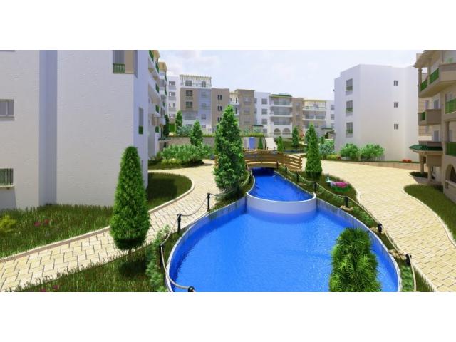 Appartement duplex neuve 4ch jardin piscine salle de sport full commodités