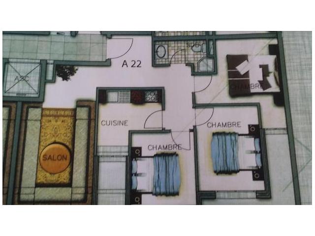 appartement economique 80 m² avec ascenseur