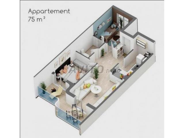Appartement H.Standing avec cuisine équipée
