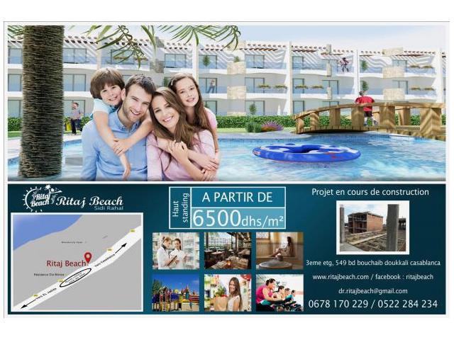 appartement haut standing 75 m2 à Sidi Rehal