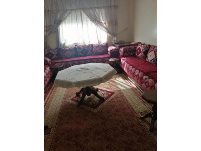 Appartement meublé à louer 2 chambre à Sidi Maarouf
