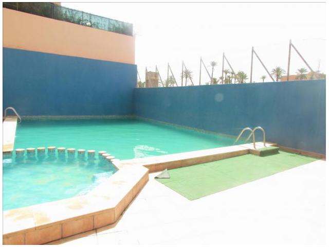 appartement meublé ac piscine route de casa