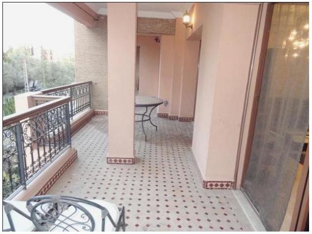 Appartement meublé avec belle terrasse