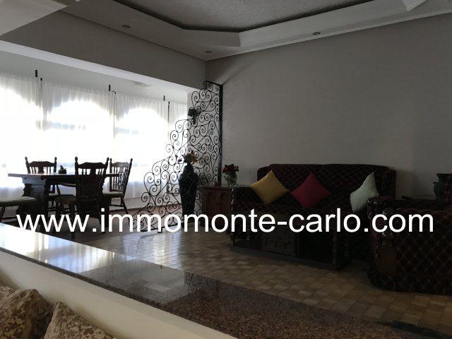 Appartement meublé avec terrasse  à louer à Agdal Rabat