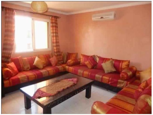 Appartement meublé de 3 pièces à guéliz