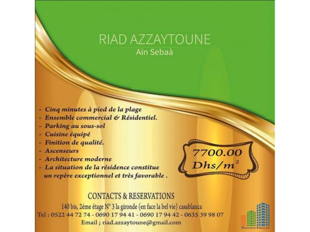 Appartement moyen standing  de 111 m²