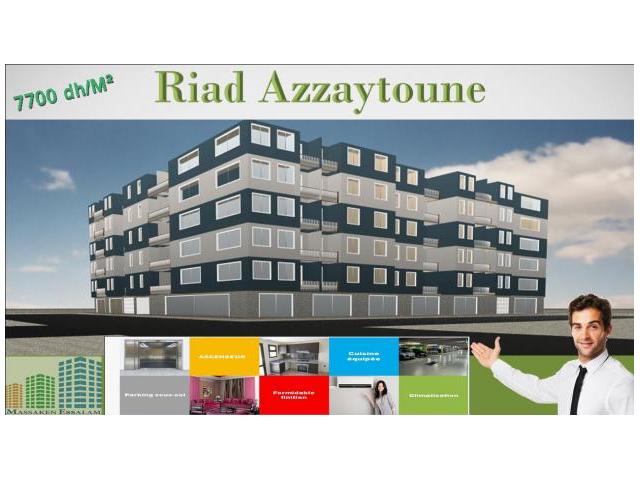 Appartement moyen standing Riad Azzaytoune