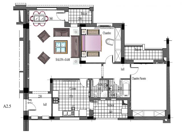 Appartement neuf de haut standing de 167 m²