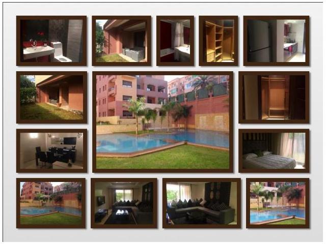 Appartement T3 res. avec piscine et jardin