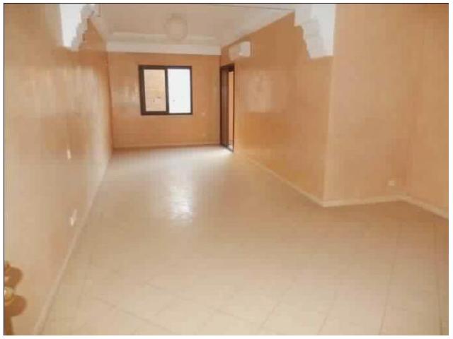 Appartement vide de 3pièces bien situé Guéliz