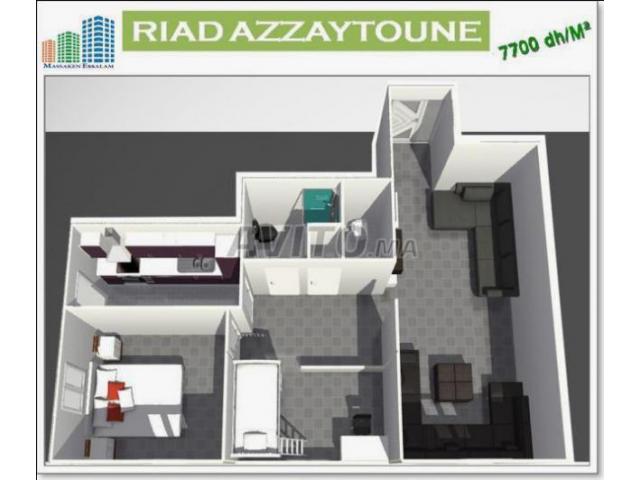 Appartements 70 m2 Aïn Sebaâ Massaken ESSALAM