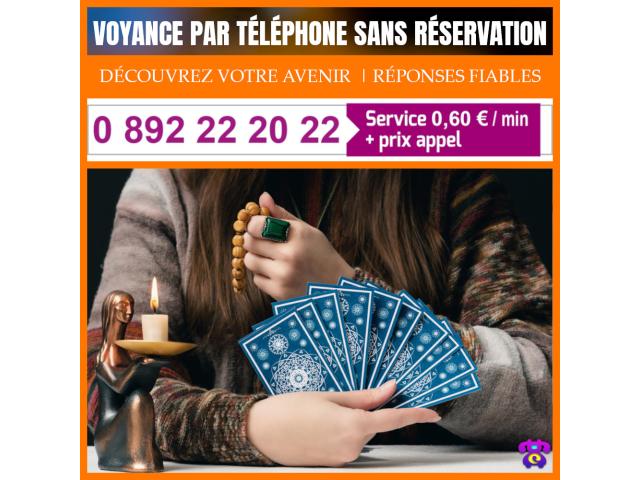 Appelez une voyance téléphone sérieuse au 0892 22 20 22