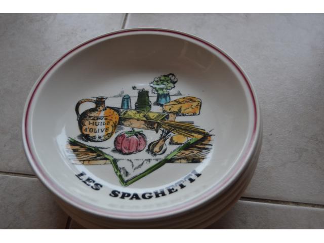 Photo assiettes spaghetti image 1/1