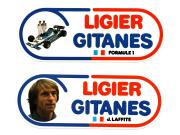Annonce Autocollants Ligier Gitanes J.Laffite