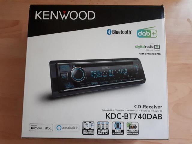 Autoradio KDC-BT740DAB