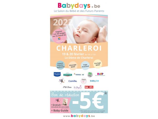 Babydays Charleroi 19-20 février 2022