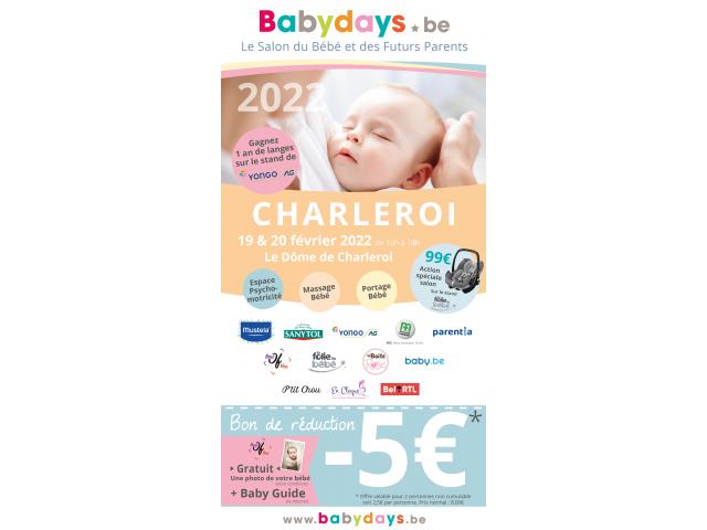 Babydays Charleroi 19-20 février 2022
