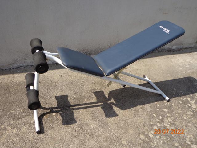 Banc de Musculation  pm 1000   pliable