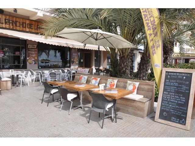 Bar-Restaurant ALTEA (Costa Blanca), terrasse ensoleillée face mer