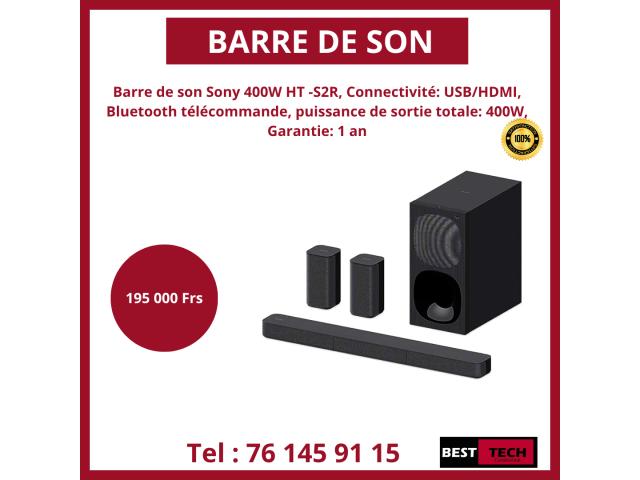 BARRE DE SON SONY ET TECNOLUX A VENDRE
