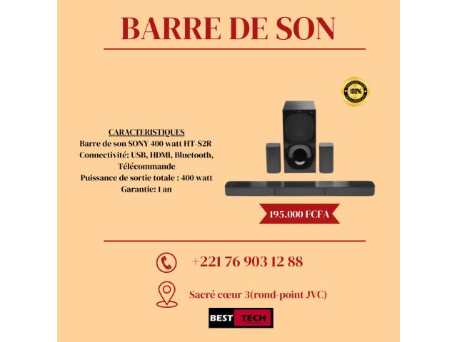 BARRE DE SON SONY ET TECNOLUX A VENDRE N°03.