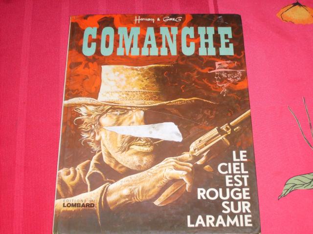 Bd Comanche Tome 4 : Le ciel est rouge sur Laramie