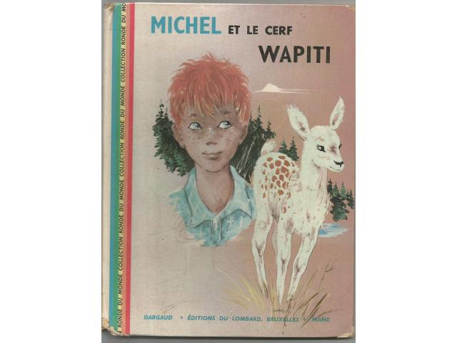 Photo BD Michel et le cerf wapiti,éditions du lombard,1959 image 1/1