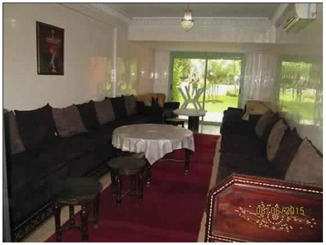 Beau appartement meublé situé au rezde jardin