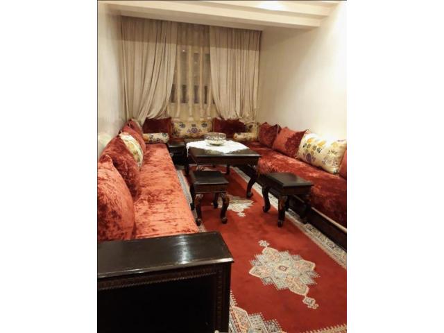 BEL Appartement  de 90m2 à hassan alaoui