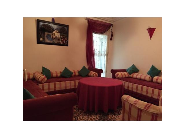 bel appartement meublé par jour à FES
