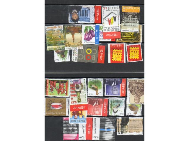 Belgique timbres de l' année 2006