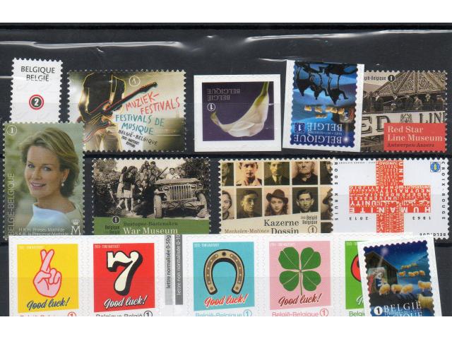 Photo Belgique timbres de l' année 2013 image 1/1