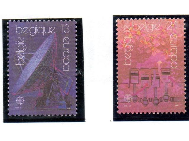 Photo Belgique timbres Europa 1988-1990 image 1/3